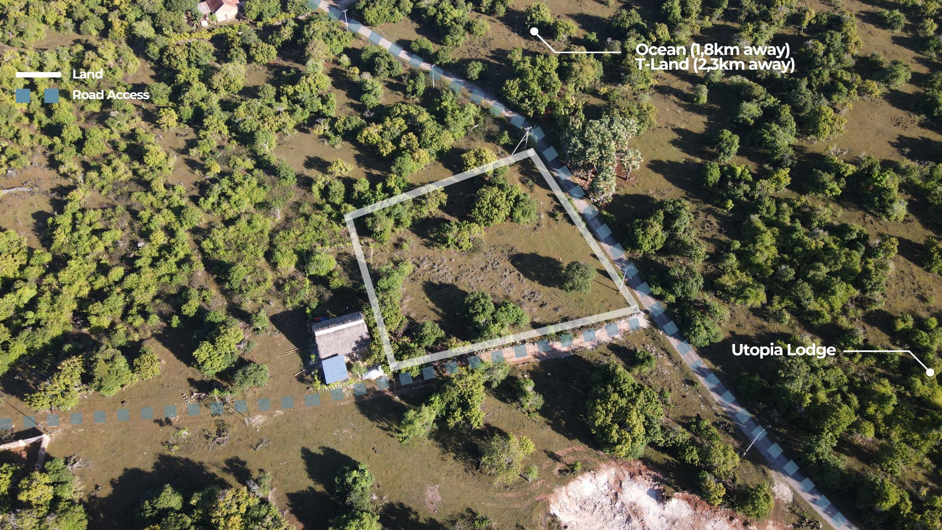 Aerial annotated