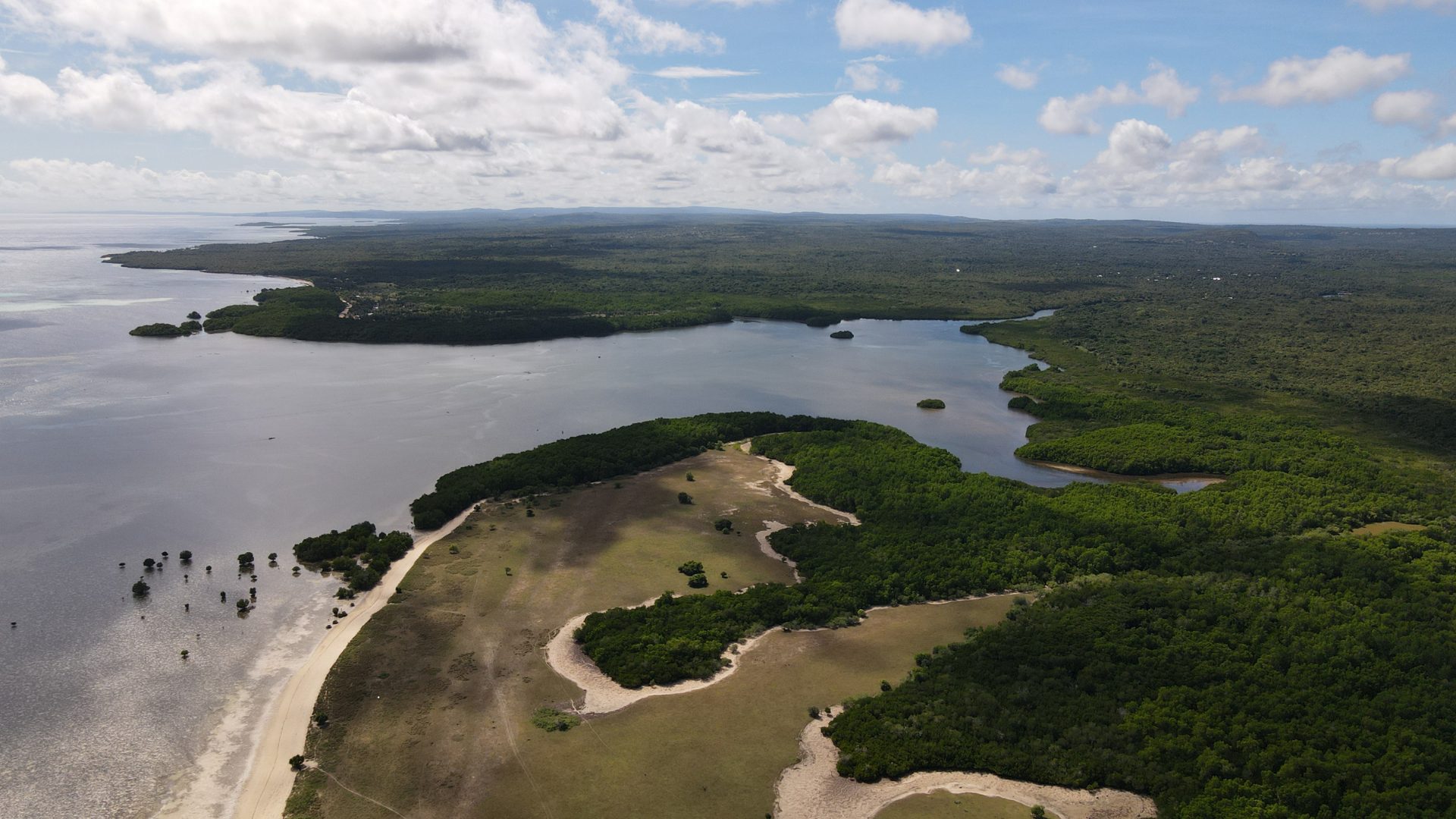 Aerial wide angle